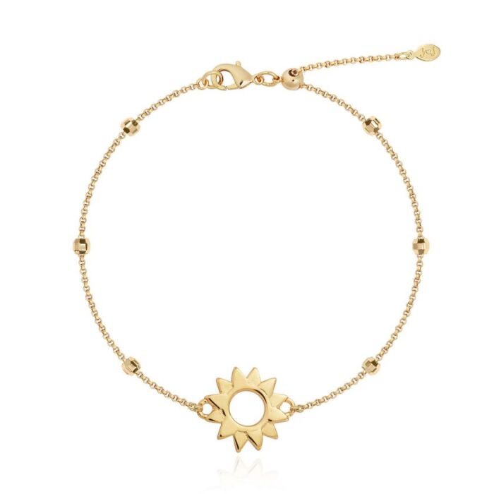 Joma Jewellery Anklet Gold Sun